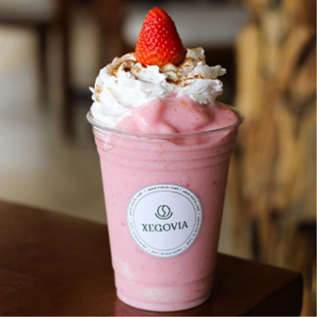 SMOTHIE FRESAS CON CREMA